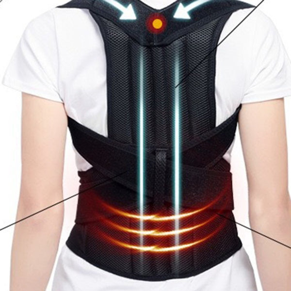 Adjustable Spine Posture Corrector – Back & Shoulder Support Belt for Pain Relief