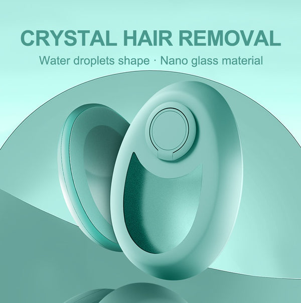 Magic Crystal Hair Eraser – Painless Hair Removal & Exfoliating Tool for Smooth Skin