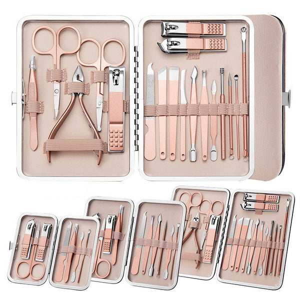 18-in-1 Grooming & Nail Clippers Set – Professional Manicure, Pedicure & Pet Claw Care Kit